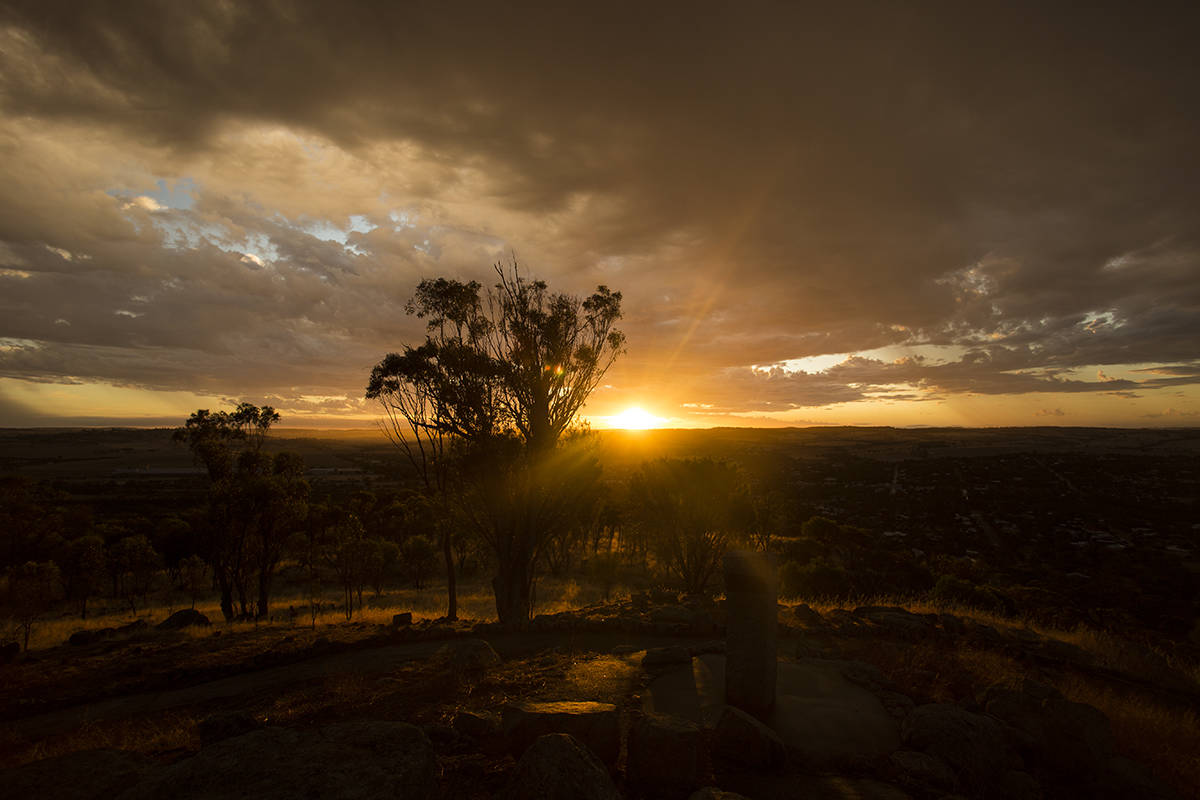 Sunset in York, Western Australia