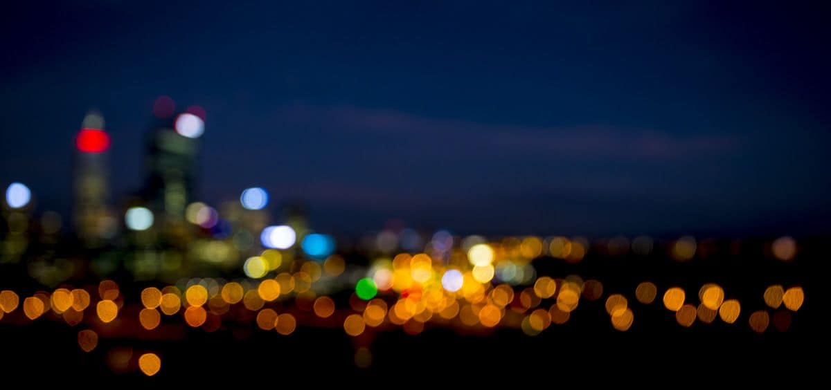 Perth city from Kings Park