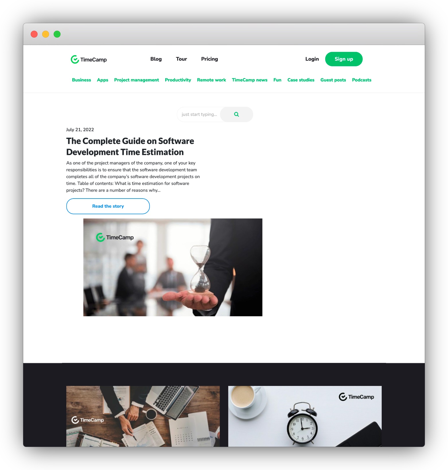 TimeCamp blog