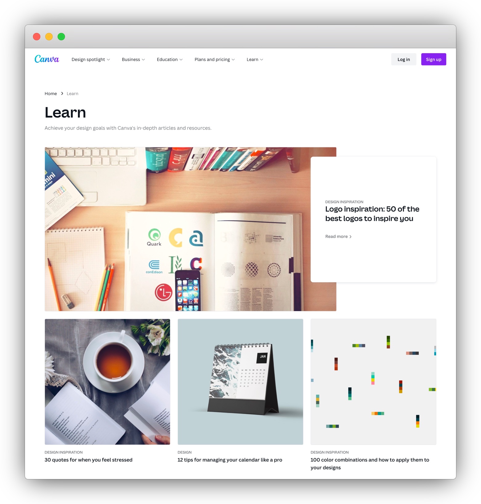 Canva blog