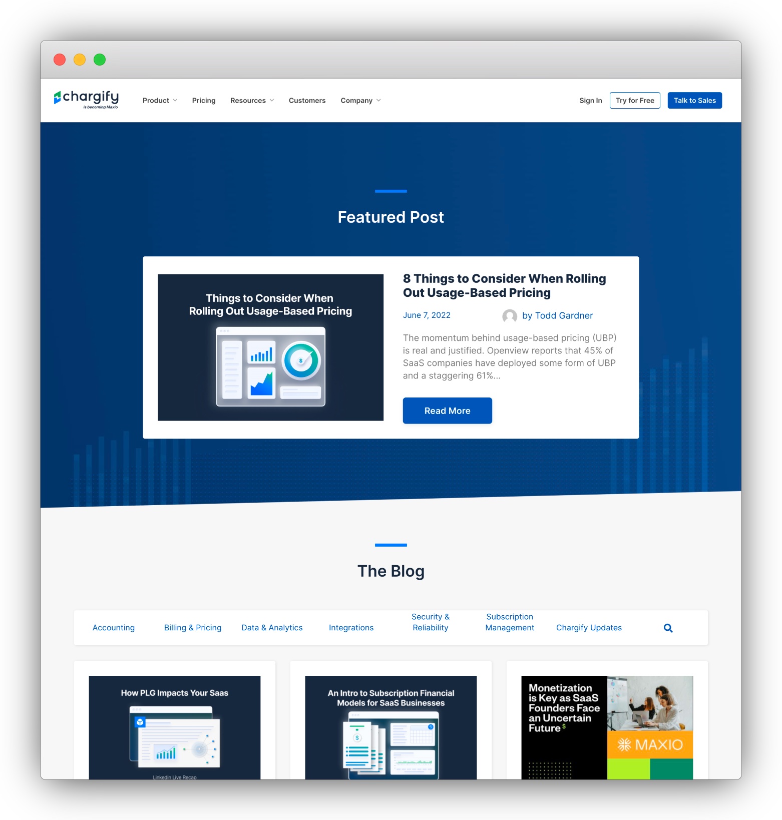 Chargify blog