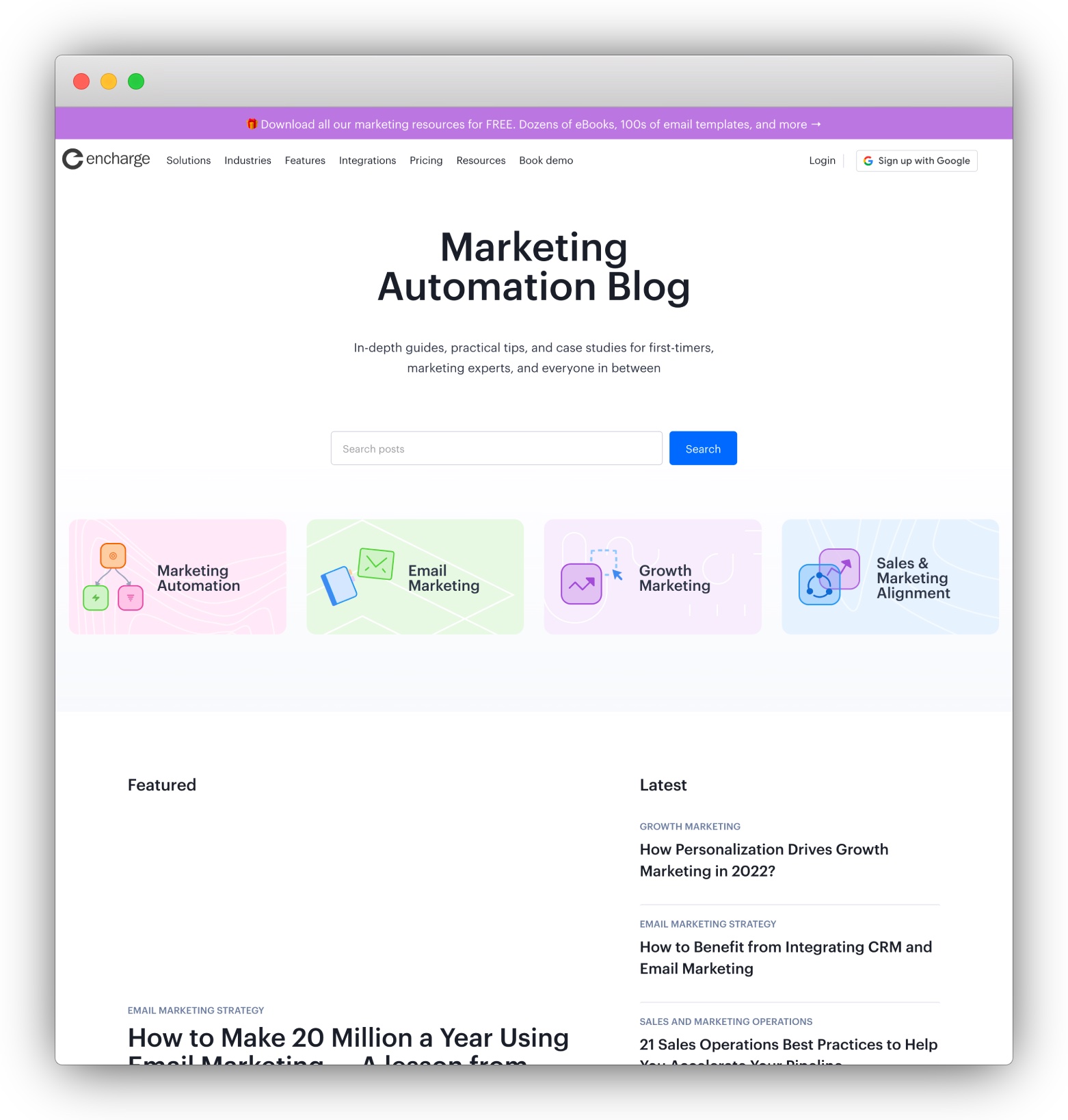 Encharge blog