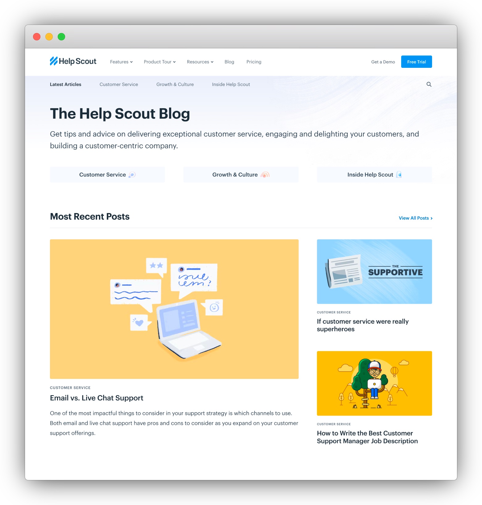 Helpscout blog
