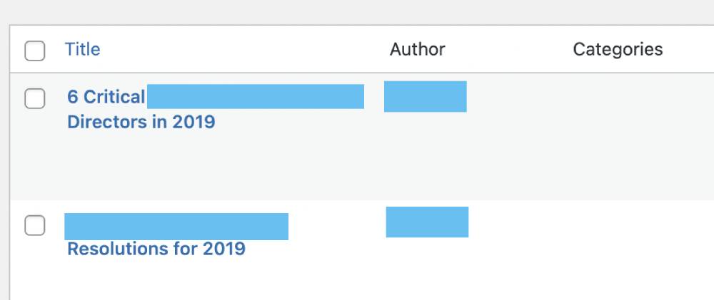 Always keep an eye on dates in blog titles