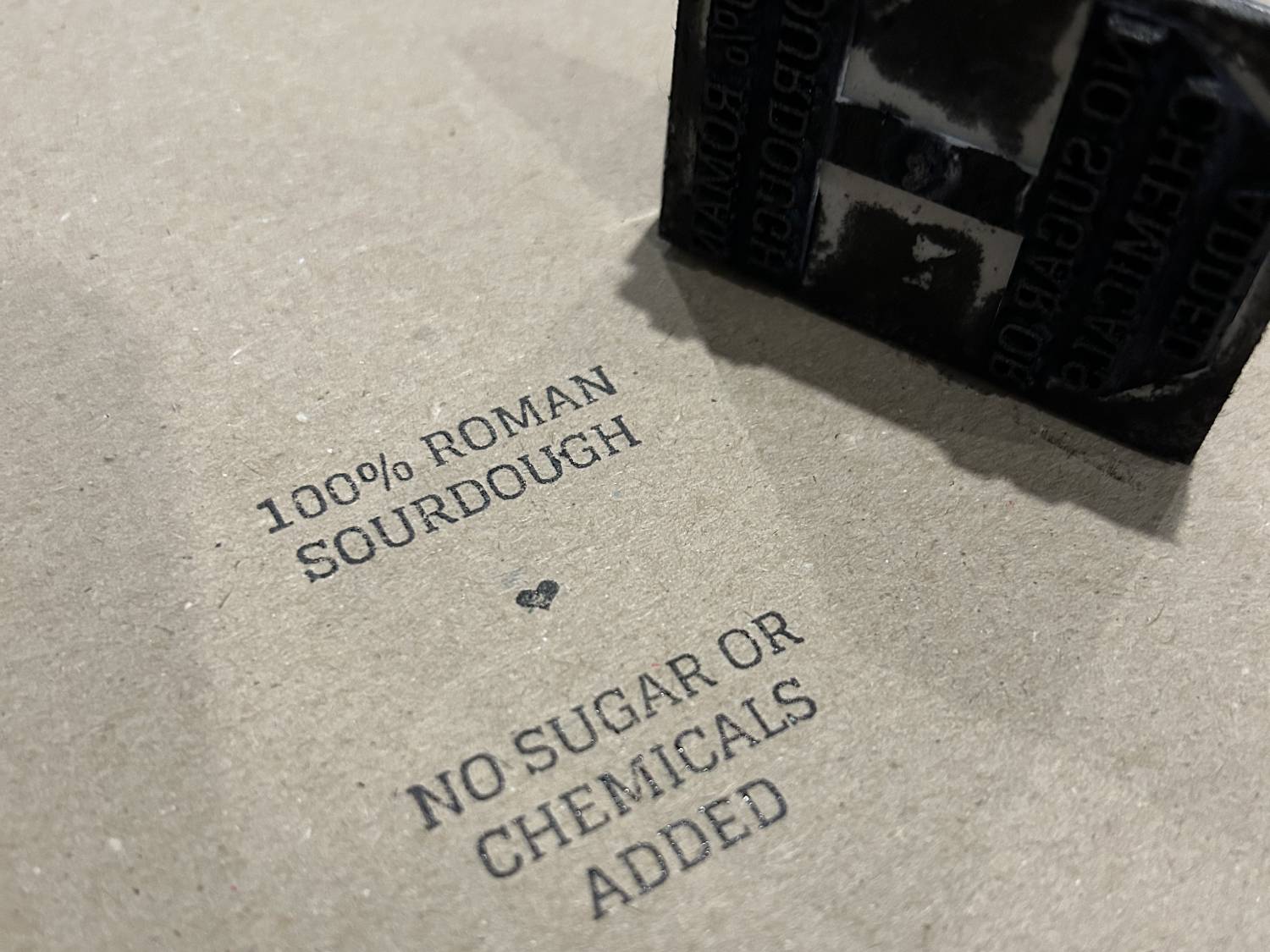 Restaurant marketing using packaging